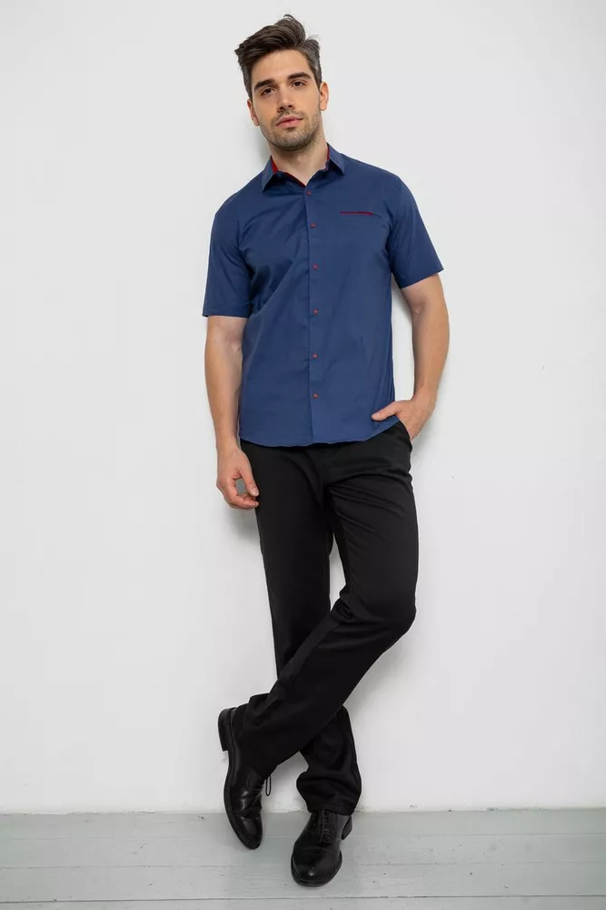 Купить Рубашка мужская  -уценка, цвет синий, 214R7112-U - Фото №2