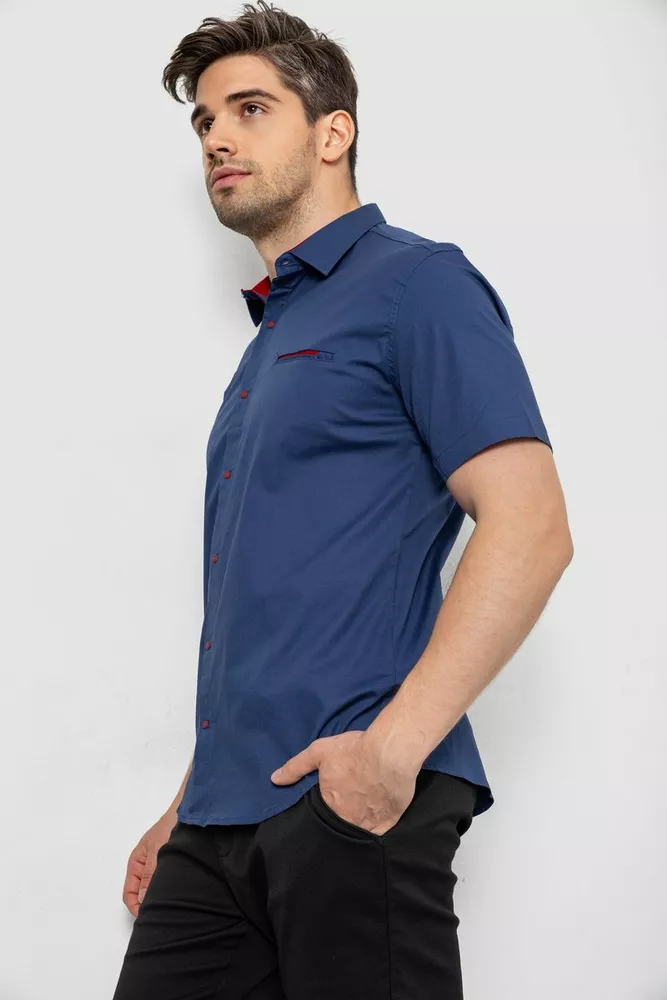 Купить Рубашка мужская  -уценка, цвет синий, 214R7112-U - Фото №3