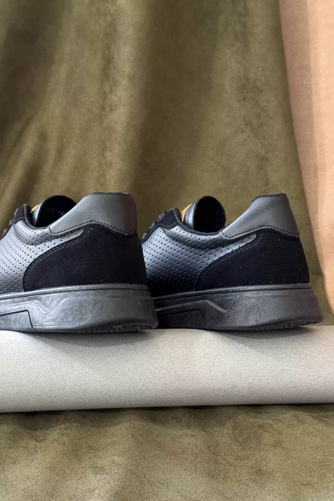 Купити Кеди чоловічі, колір чорний, 248RR123-1R - Фото №4