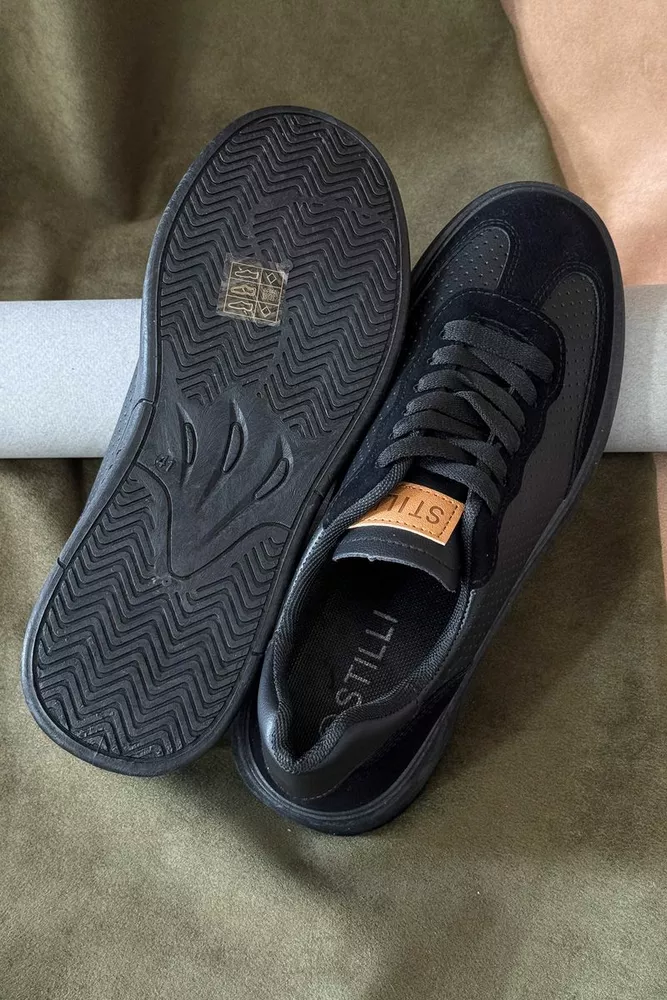 Купити Кеди чоловічі, колір чорний, 248RR123-1R - Фото №5