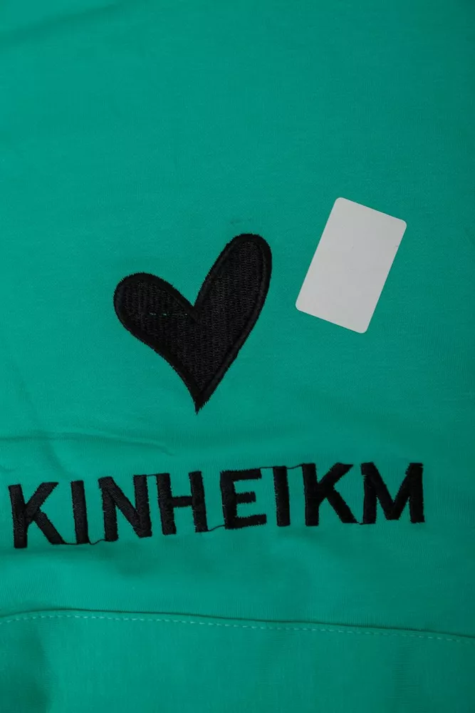 Купить Спортивный костюм женский двухнитка  -уценка, цвет мятный, 214R1419-007-U-30 - Фото №7