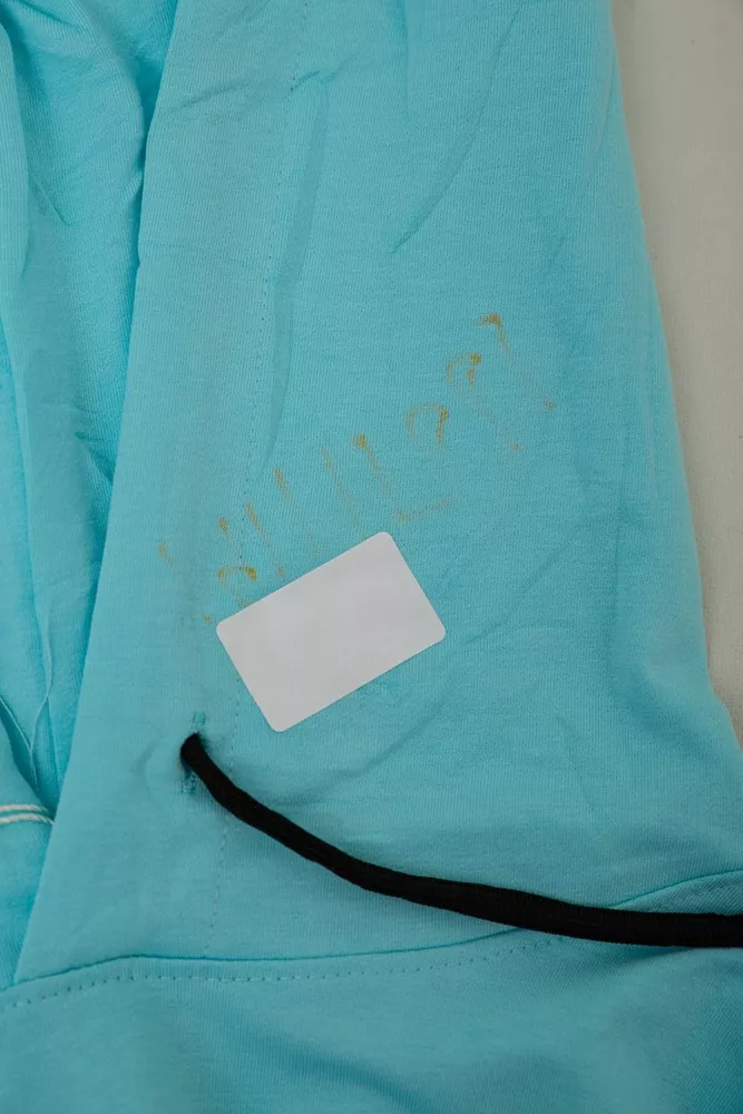 Купить Спортивный костюм женский двухнитка  -уценка, цвет голубой, 214R1419-007-U-25 - Фото №6