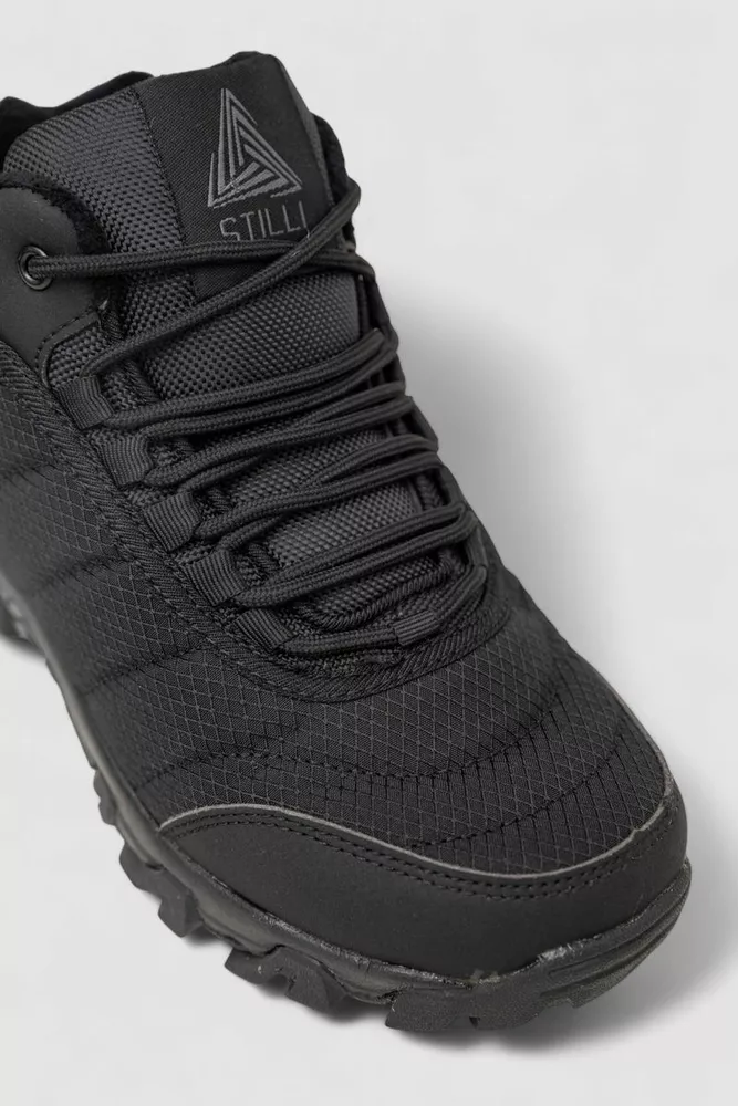 Купить Кроссовки женские зимние на меху, цвет черный, 248RH910 - Фото №2