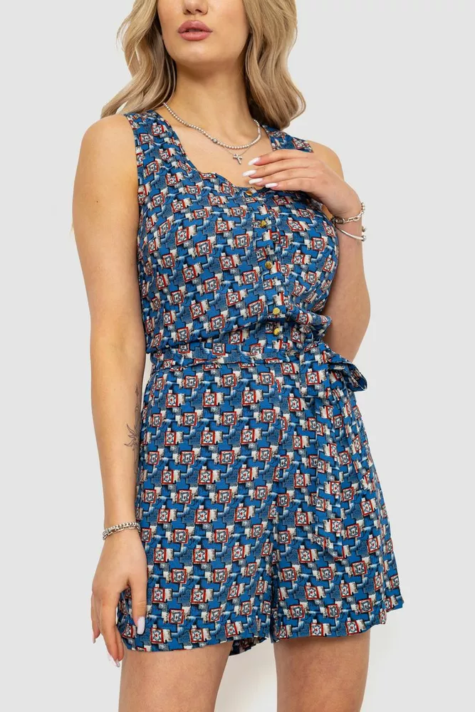 Купити Комбінезон жіночий, колір джинс, 230R158-4 - Фото №3