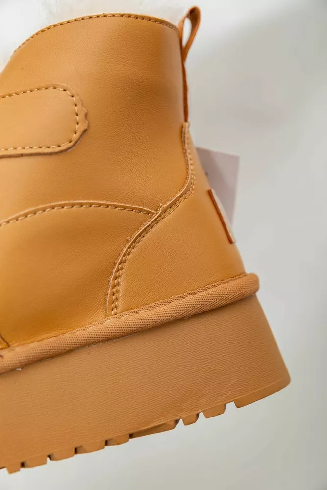 Купити Уггі жіночі на хутрі  -уцінка, колір коричневий, 243RL953-U-1 - Фото №8