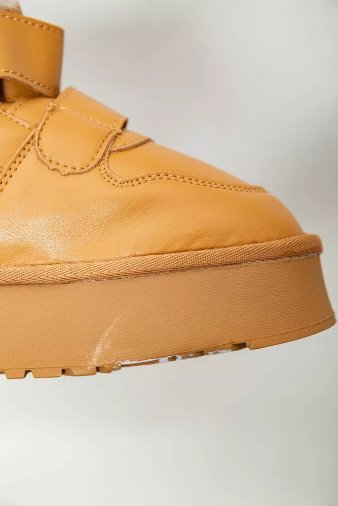 Купити Уггі жіночі на хутрі  -уцінка, колір коричневий, 243RL953-U-2 - Фото №7