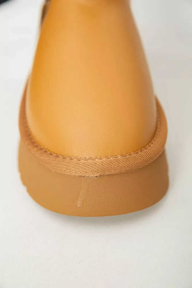 Купить Угги женские на меху  -уценка, цвет коричневый, 243RL951-U-5 - Фото №7