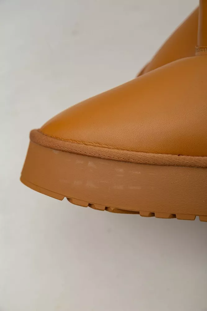 Купить Угги женские на меху  -уценка, цвет коричневый, 243RL951-U-8 - Фото №7