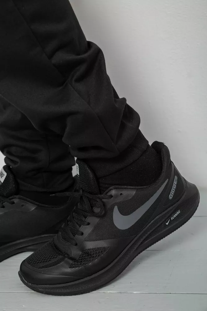 Купить Спортивные штаны мужские, цвет черный, 244R434 - Фото №6