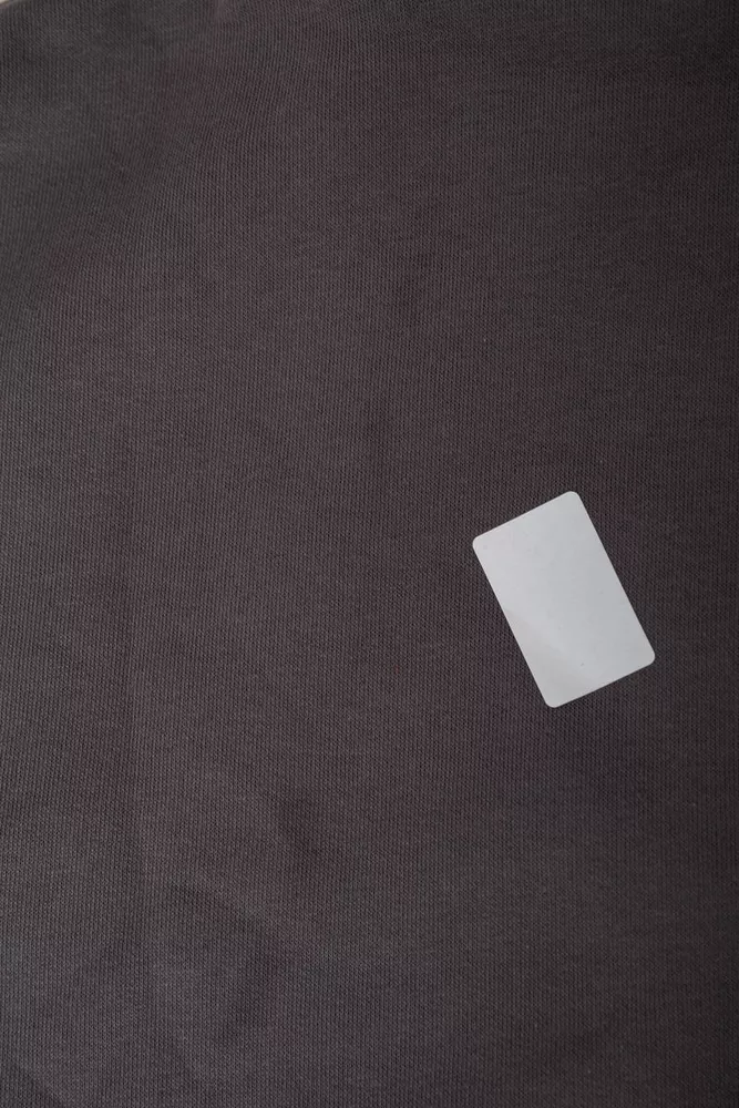 Купить Спортивный костюм женский на флисе на молнии  -уценка, цвет серый, 247R1060-U-80 - Фото №8