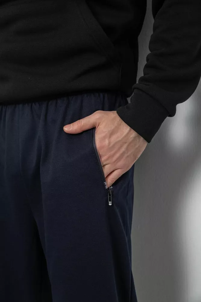 Купить Спортивные штаны мужские, цвет синий, 244R434 - Фото №5