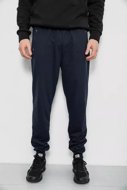 Спортивные штаны мужские, цвет синий, 244R434