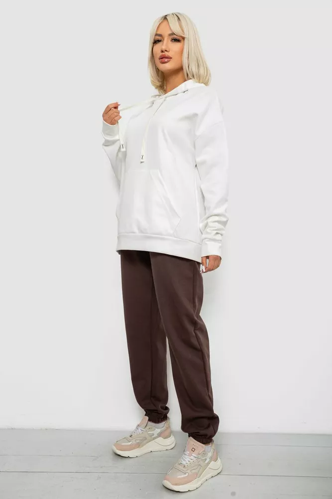 Купити Спортивний костюм жіночий, колір молочно-коричневий, 244R1070AG-1 - Фото №3