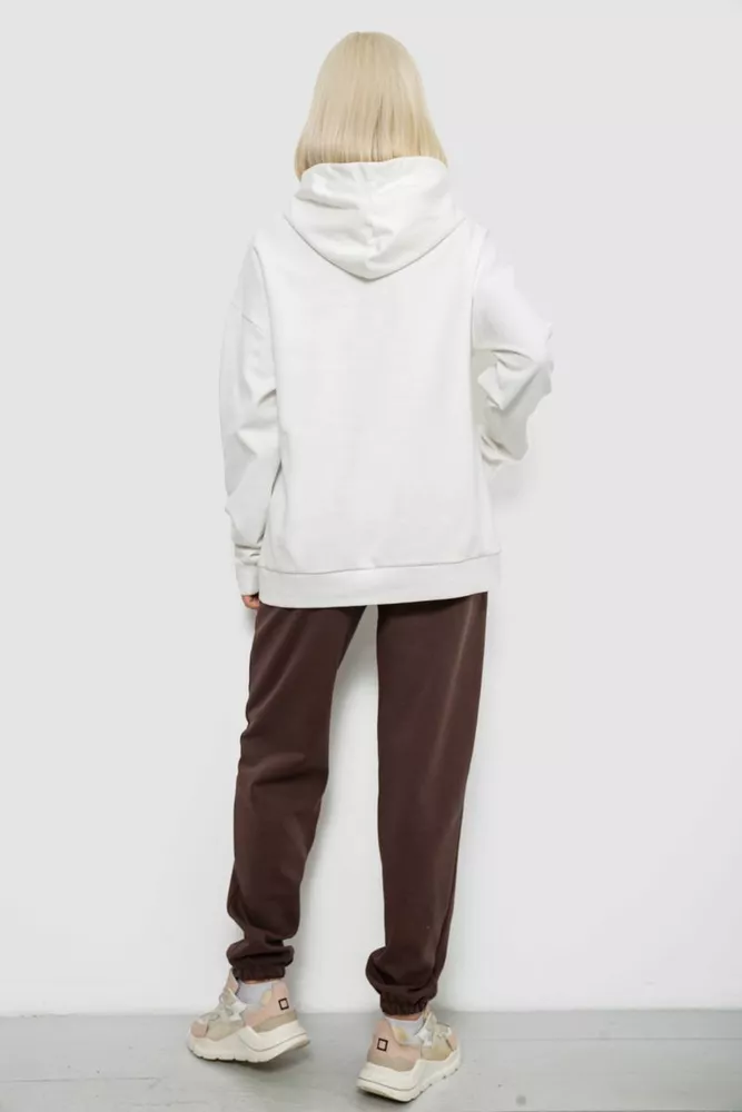 Купити Спортивний костюм жіночий, колір молочно-коричневий, 244R1070AG-1 - Фото №4