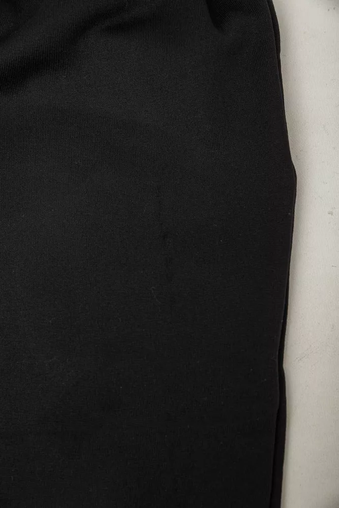 Купити Спортивний костюм жіночий на флісі  -уцінка, колір чорний, 257R85-U - Фото №7