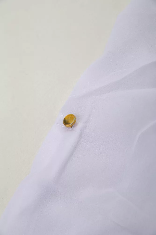 Купить Блуза классическая   -уценка, цвет бело-синий, 230R111-U-30 - Фото №8