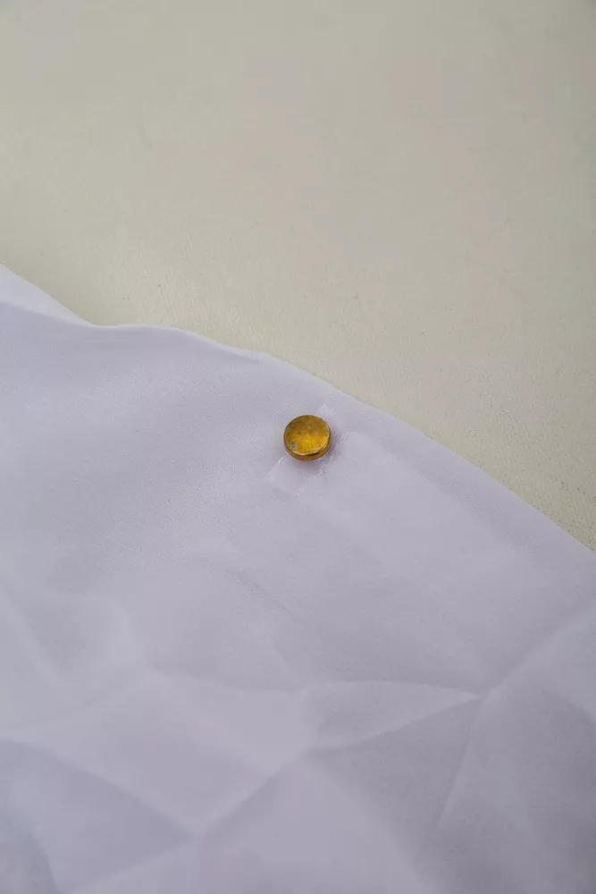 Купить Блуза классическая   -уценка, цвет бело-синий, 230R111-U-37 - Фото №7