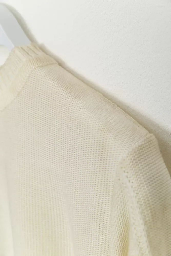 Купити Светр чоловічий -уцінка, колір молочно-коричневий, 201R002-U-1 - Фото №2