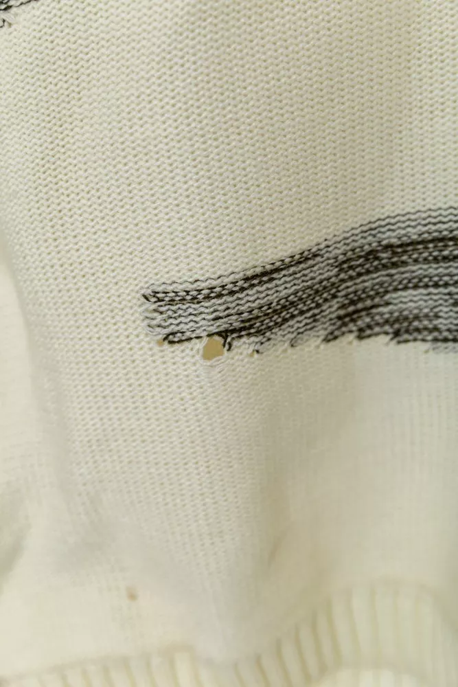 Купити Светр чоловічий -уцінка, колір молочно-коричневий, 201R002-U-1 - Фото №3