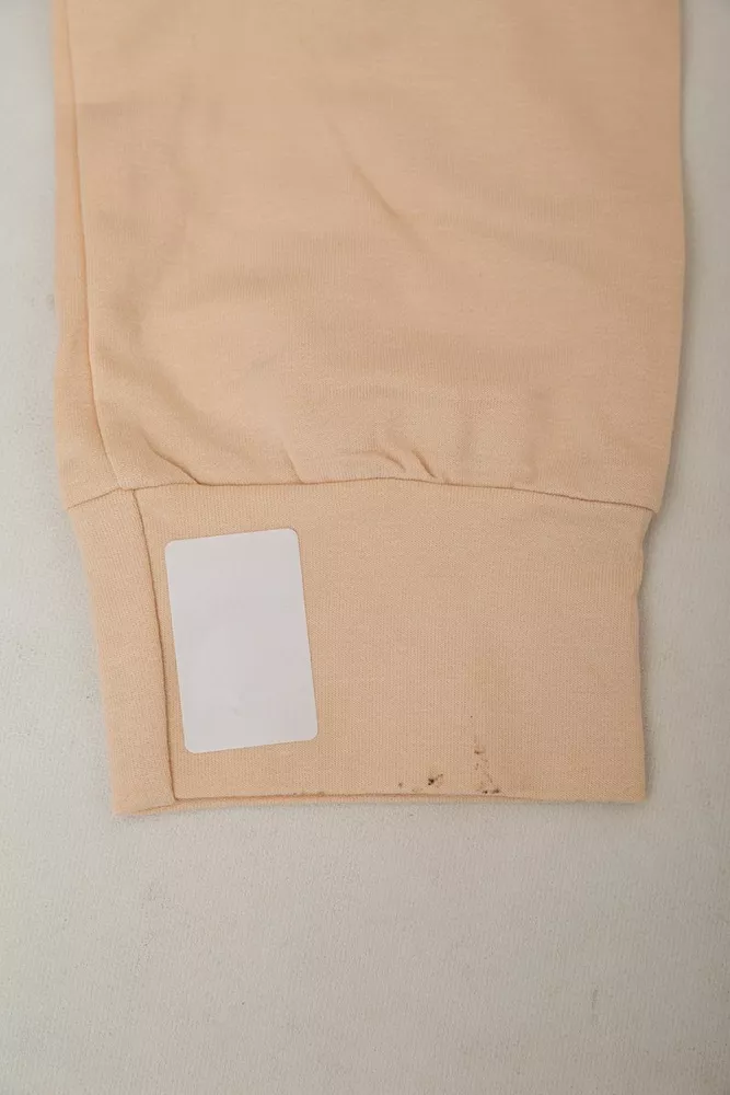 Купить Спортивный костюм женский двухнитка  -уценка, цвет бежевый, 214R1419-005-U-21 - Фото №7