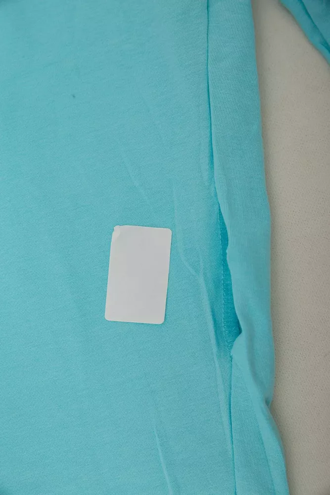 Купить Спортивный костюм женский двухнитка  -уценка, цвет голубой, 214R1419-007-U-37 - Фото №6