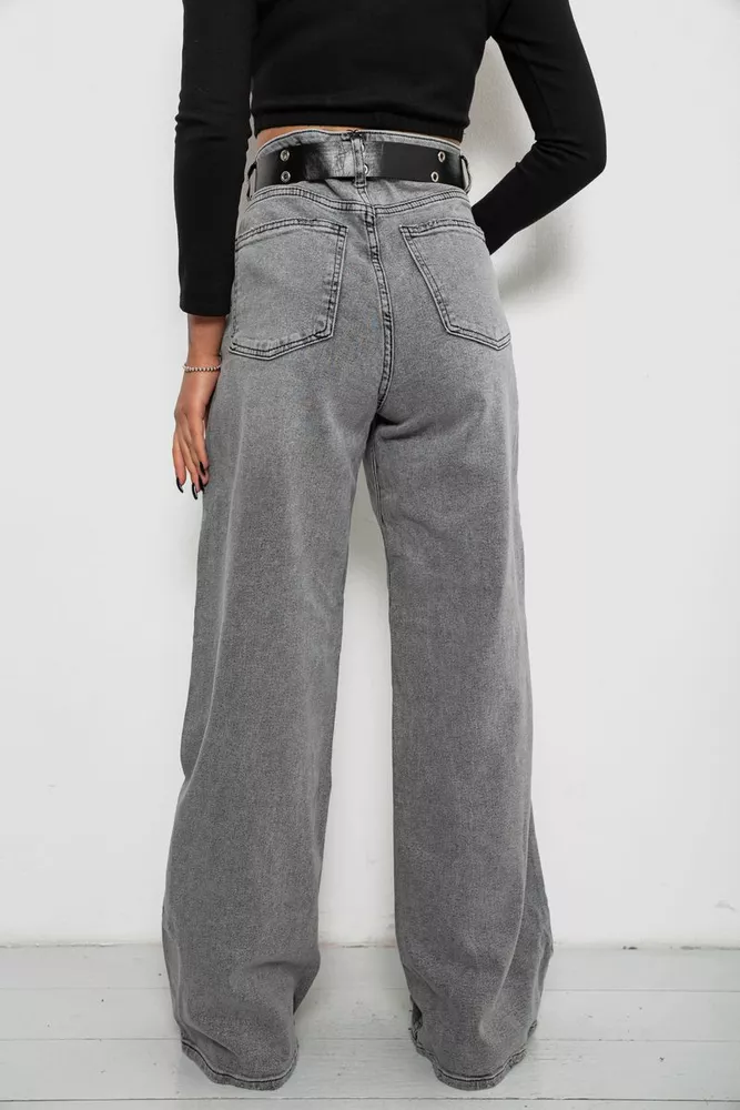 Купити Джинси жіночі Palazzo 244R00155, колір Сірий - Фото №4