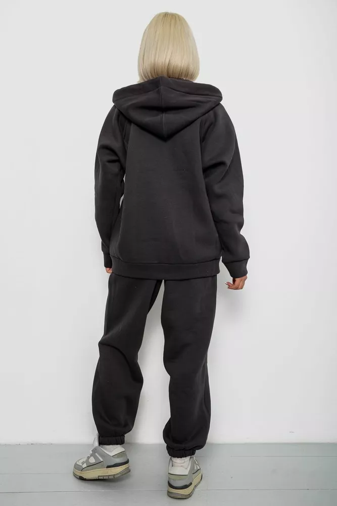 Купити Спортивний костюм жіночий на флісі, колір грифельний, 247R1059 оптом - Фото №4