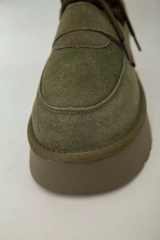 Купить Угги женские на меху  -уценка, цвет зеленый, 243RL952-8A-U - Фото №8