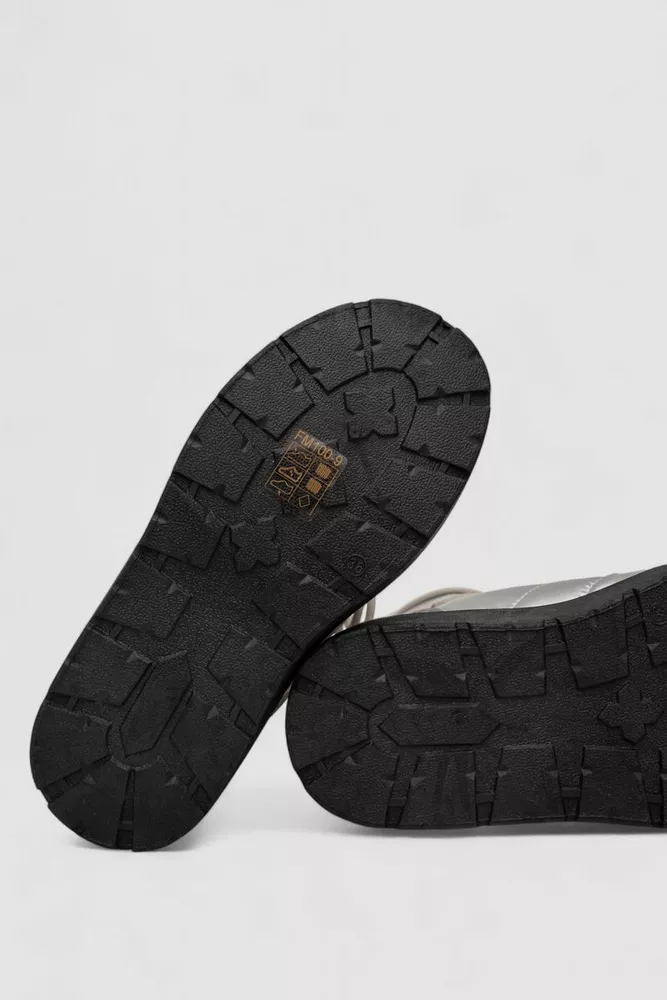 Купить Дутики ж., цвет серебристо-черный, 248RFM100 - Фото №5