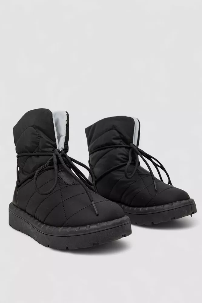 Купить Дутики ж., цвет черно-серый, 248RFM100 - Фото №3