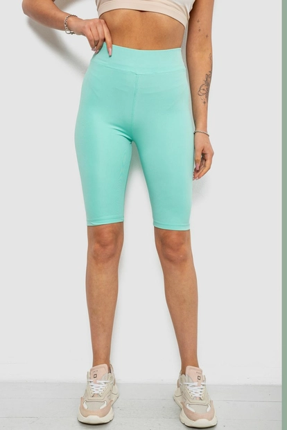 Треки женские однотонные, цвет мятный, 214R340