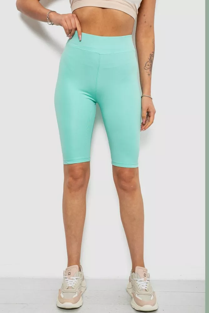 Купити Треки жіночі однотонні, колір м'ятний, 214R340 оптом - Фото №1