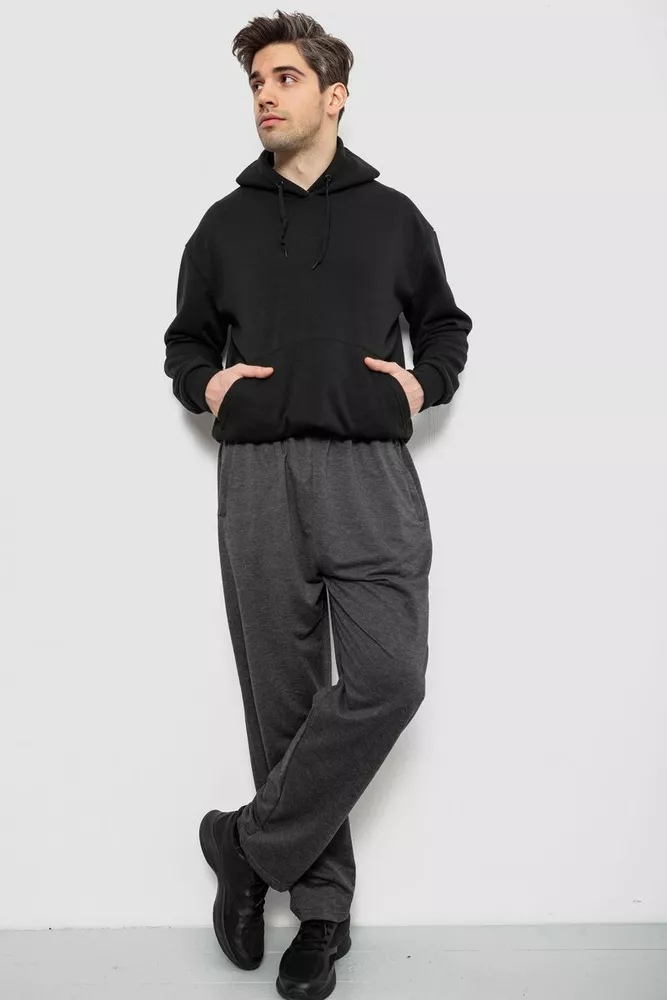 Купить Спортивные штаны мужские, цвет серый, 244R41399 - Фото №2