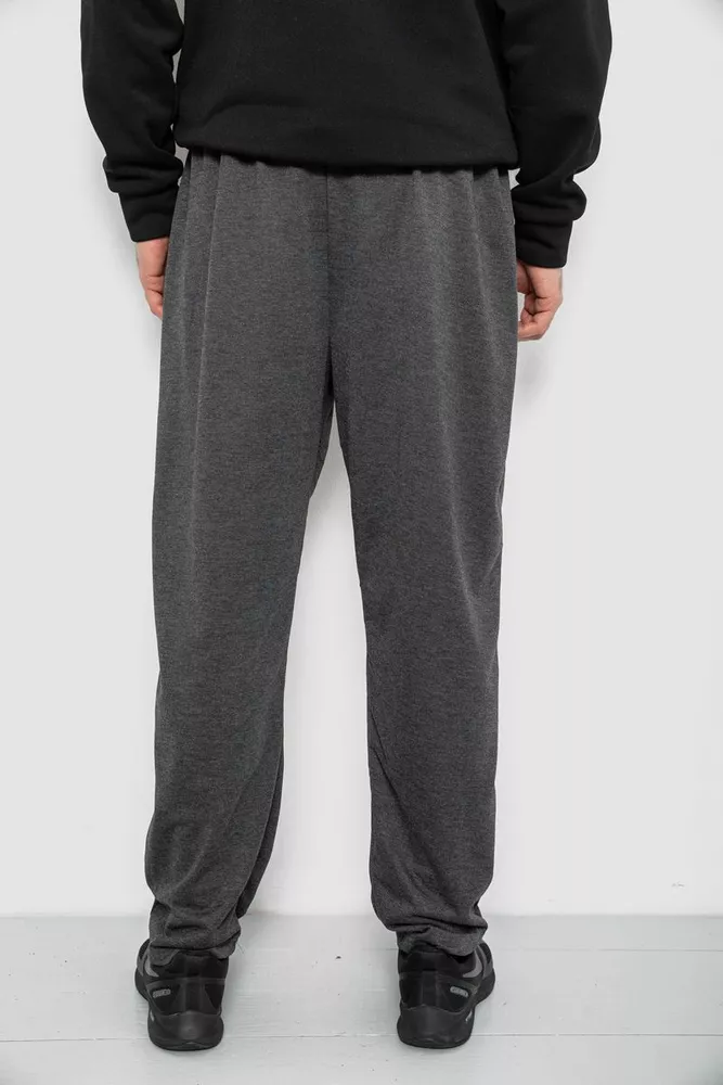 Купить Спортивные штаны мужские, цвет серый, 244R41399 - Фото №4