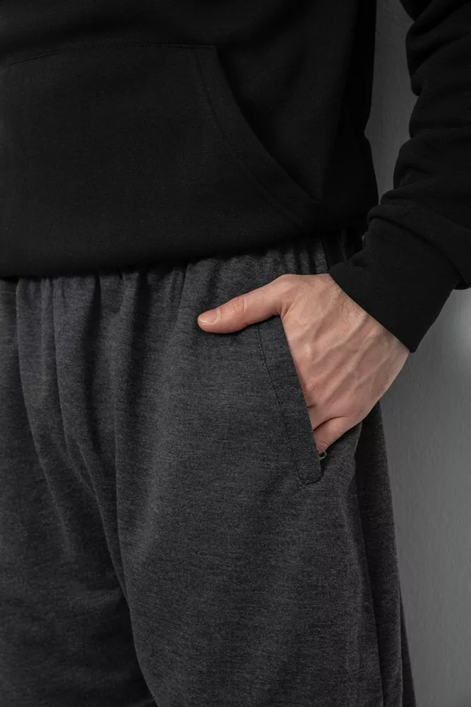 Купить Спортивные штаны мужские, цвет серый, 244R41399 - Фото №5