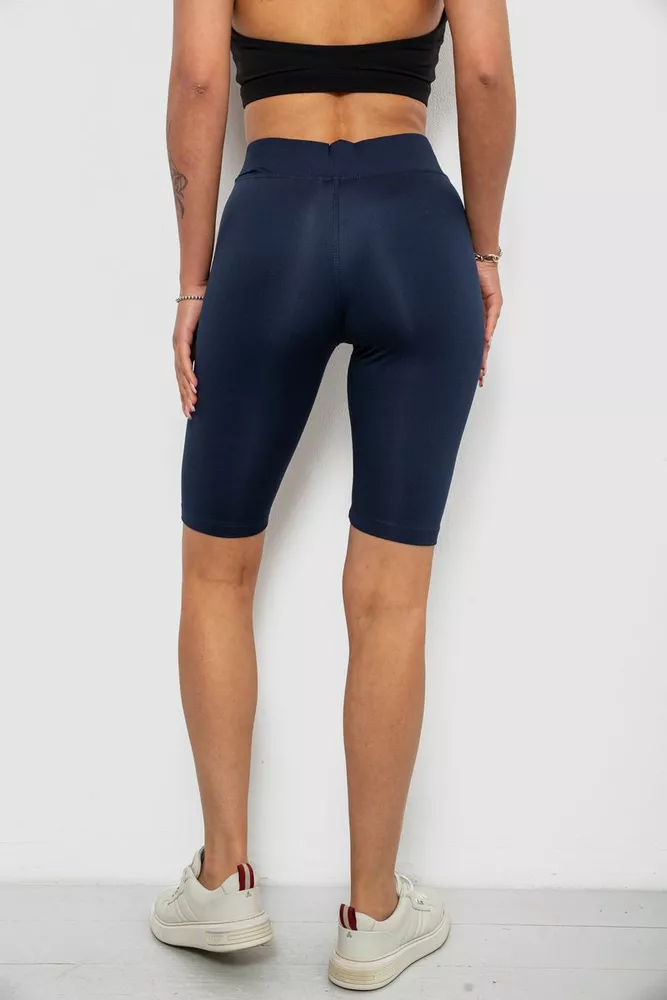 Купити Треки жіночі однотонні, колір синій, 214R340 - Фото №4