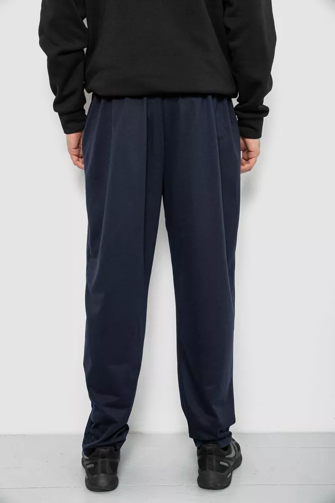 Купить Спортивные штаны мужские, цвет синий, 244R41399 - Фото №4