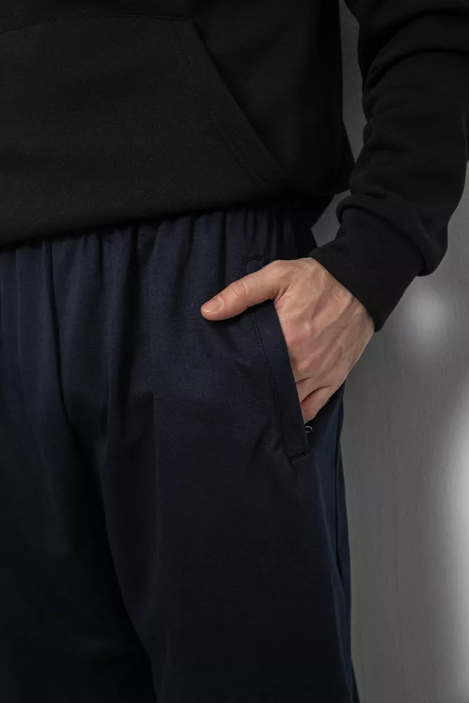 Купить Спортивные штаны мужские, цвет синий, 244R41399 - Фото №5