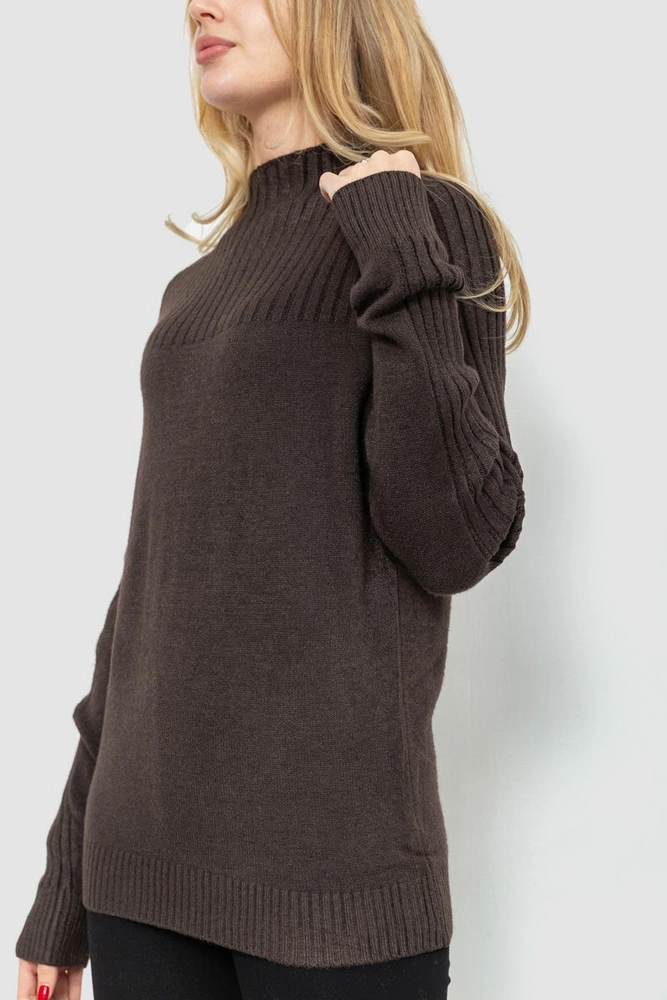 Купить Свитер женской, цвет хаки, 221R20PCS9 - Фото №3