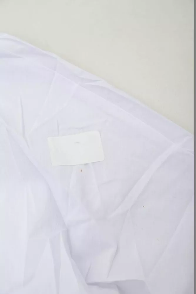 Купить Блуза классическая  -уценка, цвет белый, 230R100-1-U-8 - Фото №6