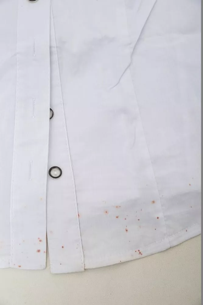 Купить Блуза классическая  -уценка, цвет белый, 230R08-1-U-15 - Фото №6