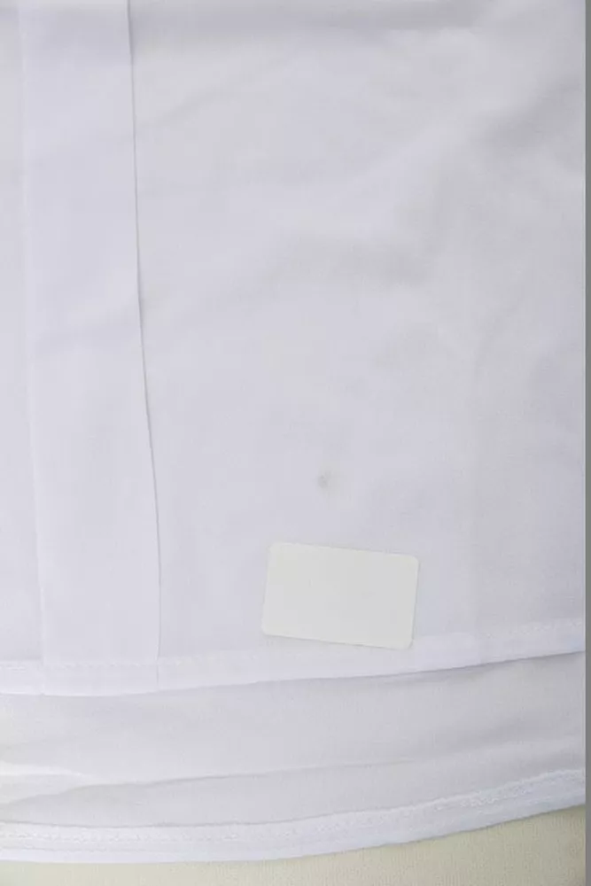 Купить Блуза класичесская  -уценка, цвет бело-синий, 230R081-U-3 - Фото №6