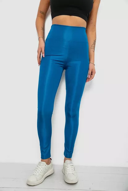 Лосини жіночі однотонні, колір бірюзовий, 214R155