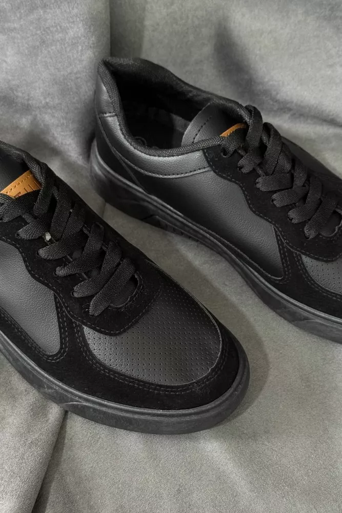 Купити Кеди чоловічі, колір чорний, 248RR128-1R - Фото №2