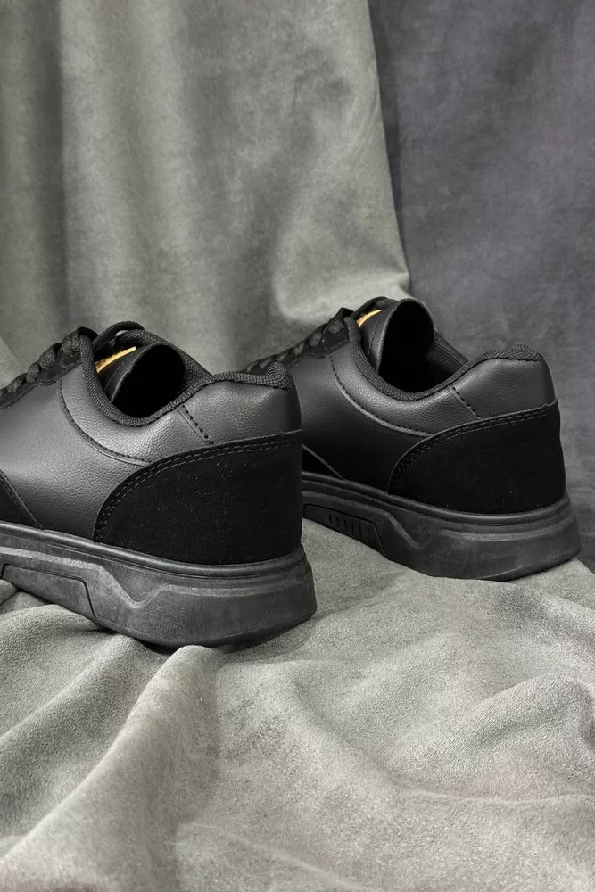 Купити Кеди чоловічі, колір чорний, 248RR128-1R - Фото №4