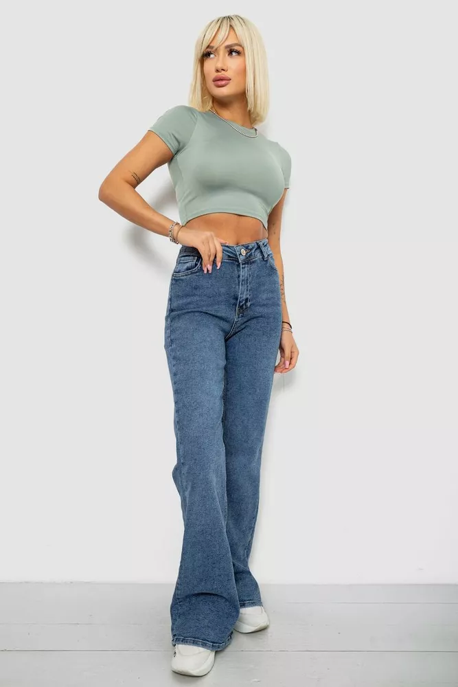 Купить Женские джинсы Ispanyol paca, цвет синий, 244R00416 - Фото №2