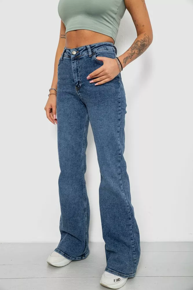 Купить Женские джинсы Ispanyol paca, цвет синий, 244R00416 - Фото №3