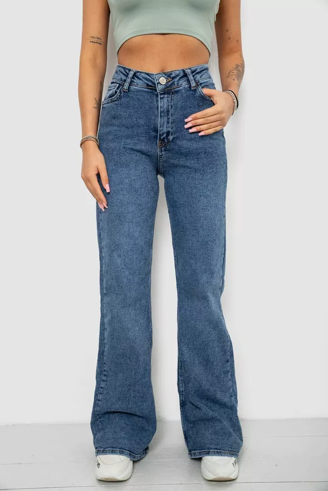 Купить Женские джинсы Ispanyol paca, цвет синий, 244R00416 - Фото №1