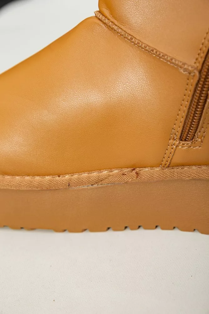 Купити Уггі жіночі на хутрі  -уцінка, колір коричневий, 243RL954-U-7 - Фото №8