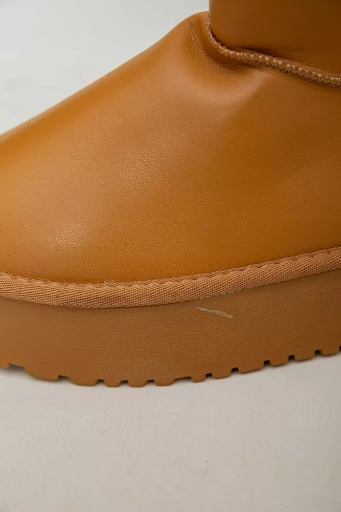 Купити Уггі жіночі на хутрі  -уцінка, колір коричневий, 243RL954-U-8 - Фото №7